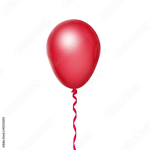 Illustration: red balloon red balloon
