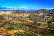 Landmannalaugar colorful rhyolite mountains landscape, Iceland