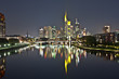 Frankfurt am Main bei Nacht