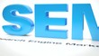 SEM - Search Engine Marketing - arrow pointing up