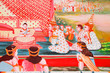 Photo: Buddha's biography painting on wall of Wat Non Tae Buddha's biography painting on wall of Wat Non Tae