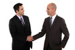 businessmen shaking hands