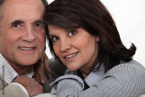 Photo: Portrait of a middle-aged couple Portrait of a middle-aged couple
