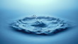 Video: Drop falls into the water Drop falls into the water