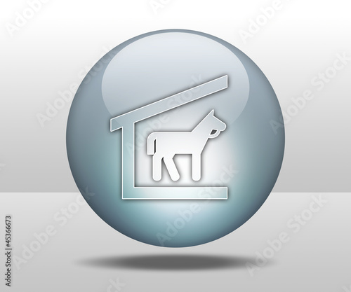 Illustration: Hovering Sphere Button "Stable" Hovering Sphere Button "Stable"