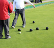 playing bowls