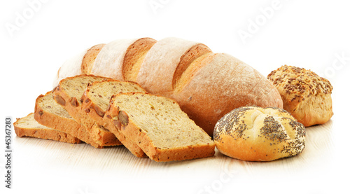 Photo: Composition with bread and rolls Composition with bread and rolls