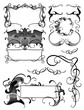 Vektor: Decorative items Decorative items