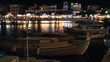 Lake Voulismeni night scene, Agios Nikolaos, Crete