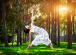 Photo: Yoga in the park Yoga in the park