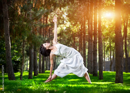 Photo: Yoga in the park Yoga in the park