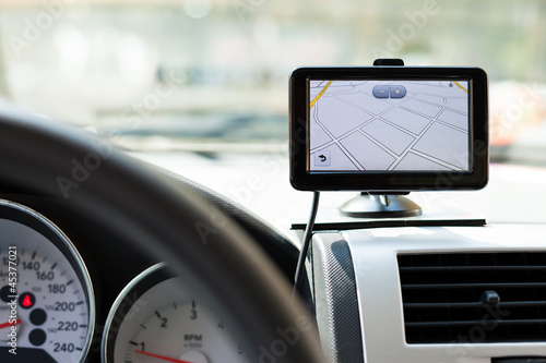 Photo: GPS car navigation GPS car navigation