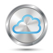 Vektor: Button Cloud Button Cloud