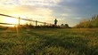 Video: Running at sunset Running at sunset