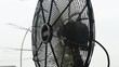 retro classic table fan close up