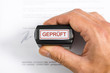 GEPRÜFT Stempel