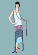 Flapper girls (20's style): Retro fashion party