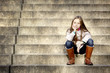 Girl thinking