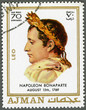 AJMAN - 1970: shows Napoleon Bonaparte (1769-1821)