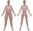 Weight Loss Before And After Front View
