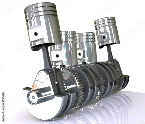 Illustration: Kurbelwelle Kurbelwelle