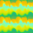 Vector seamless pattern of colored wavy lines