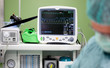 Photo: Cardiogram monitor surgery Cardiogram monitor surgery