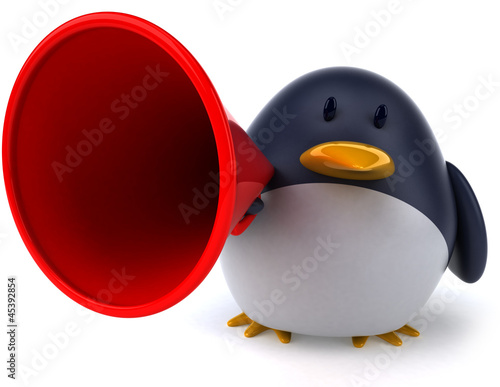 Illustration: Fun penguin Fun penguin