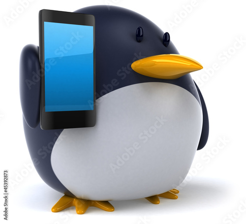 Illustration: Fun penguin Fun penguin