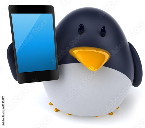 Illustration: Fun penguin Fun penguin