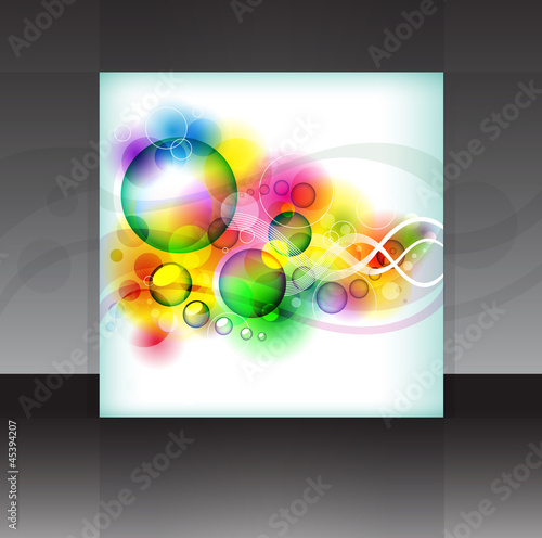 Vector: Vector flyer or cover design element background Vector flyer or cover design element background