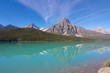 Wonderful view on Hector Lake, Canada