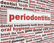 Periodontitis dental disease poster