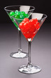 caramelized in Cup cocktail cherries