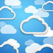 Clouds on the sky