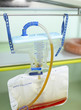 System for the collection and counting of urine.