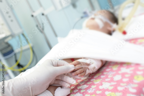 Photo: separation of mother and child separation of mother and child