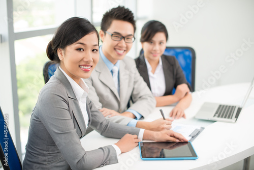 Photo: Colleagues in office Colleagues in office