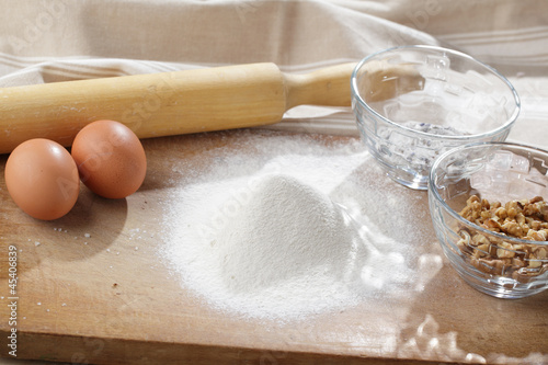 Photo: Ingredients for cookies Ingredients for cookies