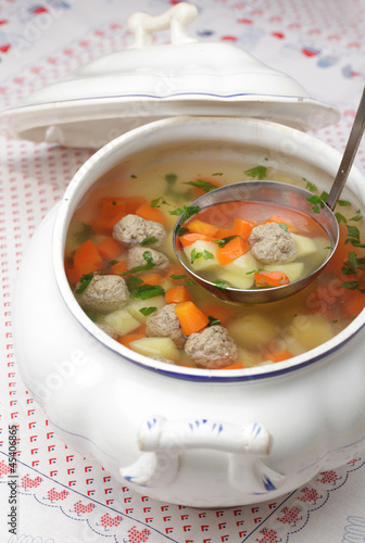 Photo: Meatball soup Meatball soup