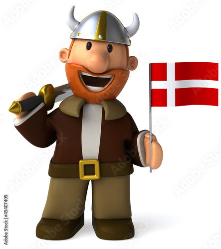 Illustration: Fun viking Fun viking