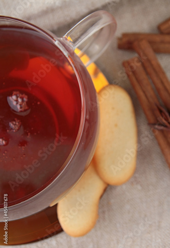 Photo: teacup and biscuit teacup and biscuit