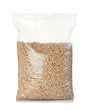 Pack of wood pellets