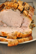 Aufgeschnittener Schweinebraten