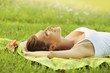 Relaxing woman