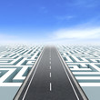 Leadership and business vision. Road to success