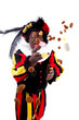 Zwarte piet ( black pete) typical Dutch character