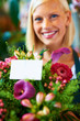 A beautiful bouquet waiting to be bought