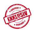 Stempel "Exklusiv"