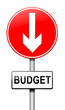 Budget decrease.